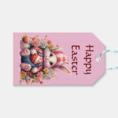 Pasen Konijn Cadeaubijsluiter Cadeaulabel (Voorkant (Horizontaal))