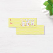 Pasen Konijn Cadeautags Mini Visitekaartjes (Bureau)