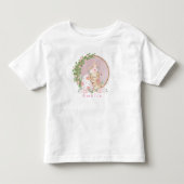 Pasen Konijn in de Tuin Persoonlijk Kinder Shirts (Voorkant)