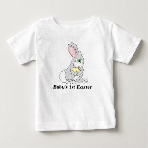 Pasen Konijn met Ei Persoonlijke Baby T-Shirt