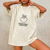 Pasen Konijn Tee Somebunny Loves You T-shirt