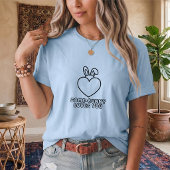 Pasen Konijn Tee Somebunny Loves You T-shirt