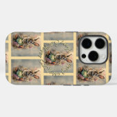 Pasen Konijn Tuin Bloemen Ontwerp Case-Mate iPhone Case (Achterkant (horizontaal))