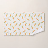 Pasen konijnen en wortels lente badhanddoek set bad handdoek (Handdoek)