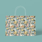 Pasen  konijnenlentepatroon groot cadeauzakje