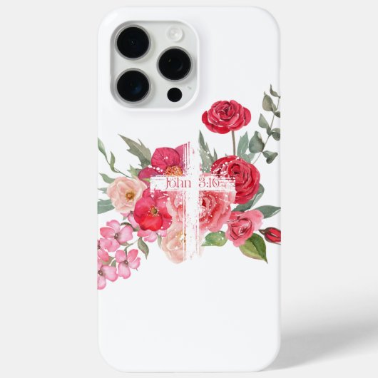 Pasen/Kruis/Johannes3:16/Jezus Case-Mate iPhone Case (Achterkant)