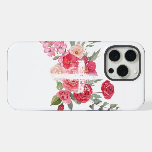 Pasen/Kruis/Johannes3:16/Jezus iPhone Hoesje (Achterkant horizontaal)