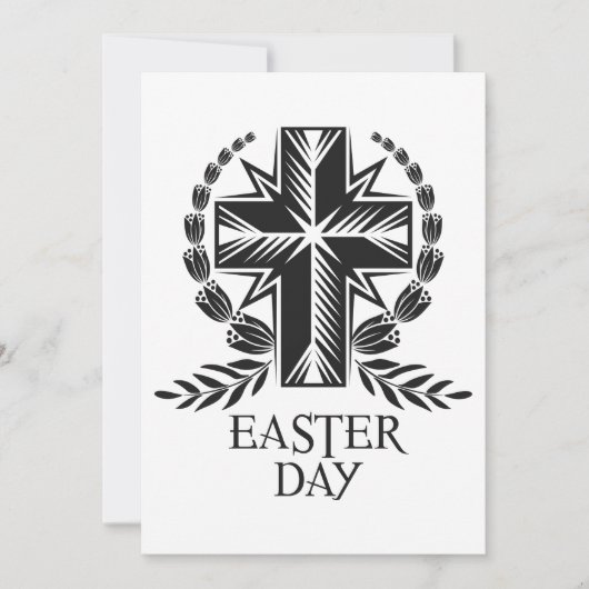 Pasen Kruis Kaart (Voorkant)