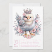 Pasen Kuiken Baby Shower Kaart (Voorkant)