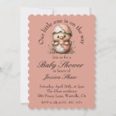 Pasen Kuiken Baby Shower Uitnodiging (Voorkant)