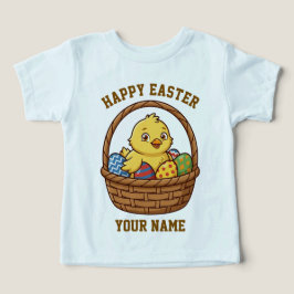Pasen Kuiken Peuter T-Shirt | Eigen Naam