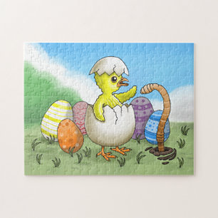 Pasen Kuiken Uitgekomen Legpuzzel