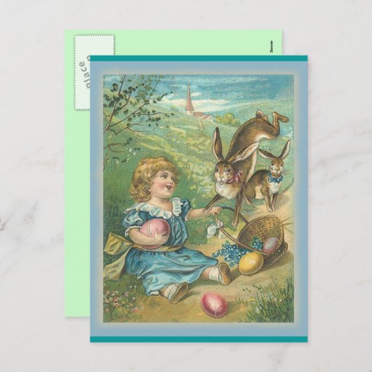 Pasen - Kunst - Briefkaart (Voorkant / Achterkant)