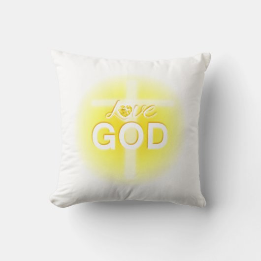 Pasen kussens, Houd van God, Jezus Kussen (Voorkant)