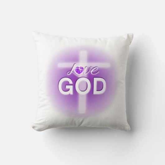 Pasen kussens, Houd van God, Jezus Kussen (Voorkant)