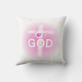 Pasen kussens, Houd van God, Jezus Kussen (Achterkant)