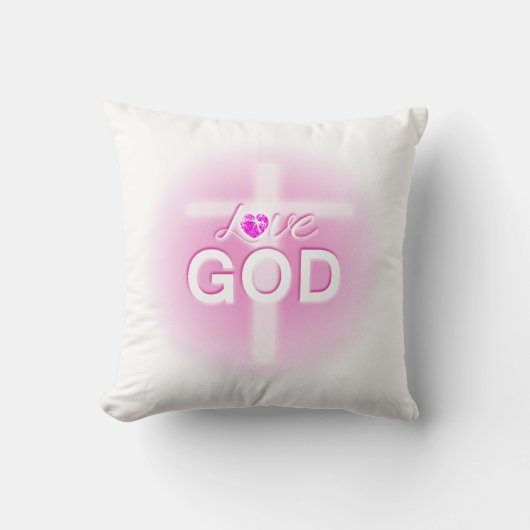 Pasen kussens, Houd van God, Jezus Kussen (Voorkant)