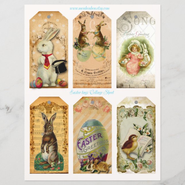 Pasen Labels (Voorkant)