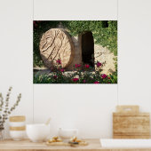 Pasen Lege Tomb van Jezus Christus Poster Foto (Keuken)