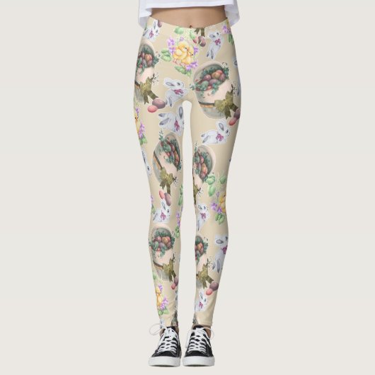  Pasen Leggings (Voorkant)