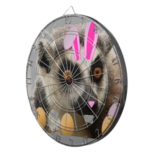 Pasen Lemur Dartbord (Voorkant Rechts)