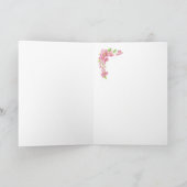 Pasen, Lente, Cherry Blossom, Sparrows, Bird Feestdagen Kaart (Binnen)