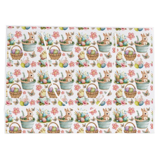 Pasen, Lente Groot Cadeauzakje (Achterkant)