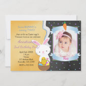 Pasen Lente Verjaardagsfeest Fotouitnodigingen Kaart (Voorkant)