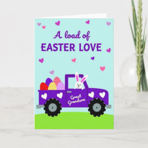 Pasen Liefde Truck Achterkleinzoon Kaart