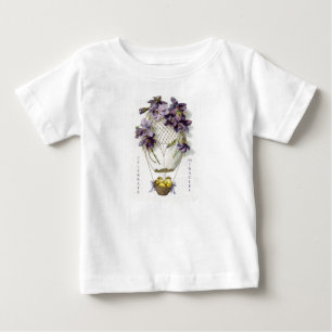 Pasen Lilies Ballon  Baby Shirt