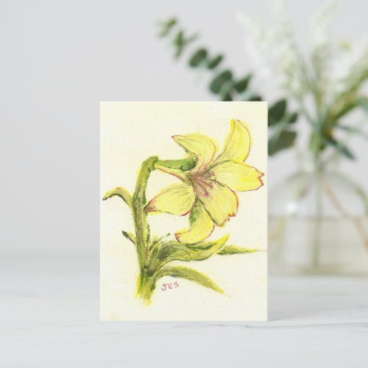 Pasen Lilly door Mamma Feestdagenkaart (Staand voorkant)