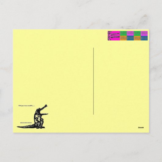 Pasen Lilly door Mamma Feestdagenkaart (Achterkant)