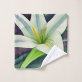 Pasen Lily Bad Handdoek (Wasdoekje)