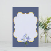 Pasen Lily Bouquet Briefpapier (Staand voorkant)