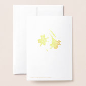 Pasen Lily Bouquet Folie Kaarten (Met envelop)