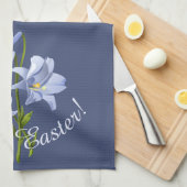 Pasen Lily Bouquet Theedoek (Quarter Fold)