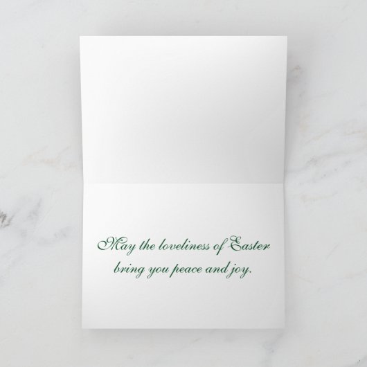 Pasen Lily Feestdagen Kaart (Binnen)