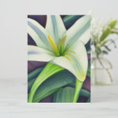 Pasen Lily Feestdagenkaart (Staand voorkant)