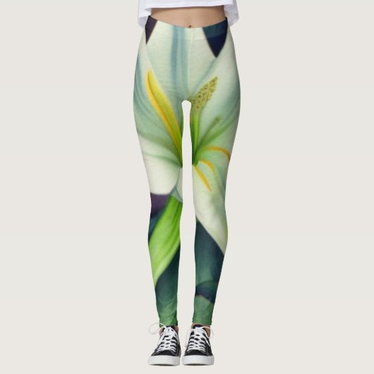 Pasen Lily Leggings (Voorkant)