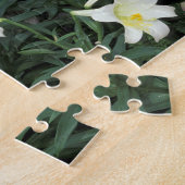 Pasen Lily (Lilium regale) Legpuzzel (Zijkant)