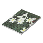 Pasen Lily (Lilium regale) Notitieblok (Linkerzijde)