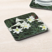 Pasen Lily (Lilium regale) Onderzetter (Linkerzijde)