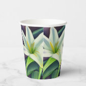 Pasen Lily Papieren Bekers (Rechts)