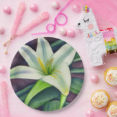 Pasen Lily Papieren Bordje (Feest)