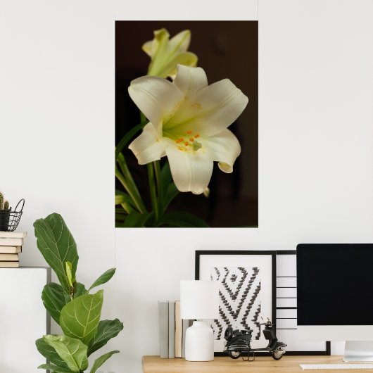Pasen Lily Poster (Thuiskantoor)