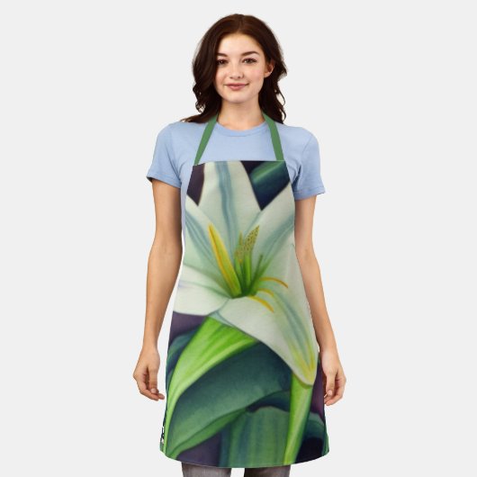 Pasen Lily Schort (Gedragen)