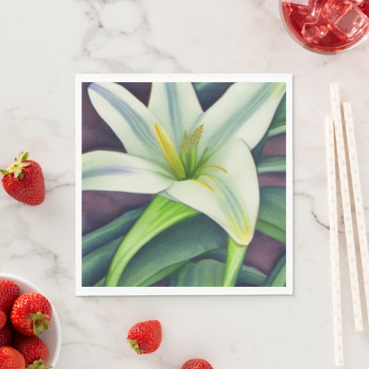 Pasen Lily Servet (Insitu)