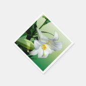 Pasen Lily Servetten (Hoek)