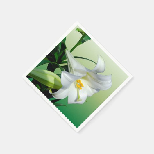 Pasen Lily Servetten (Hoek)