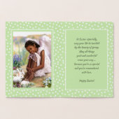 Pasen. Little African American Angel Folie Kaarten (Binnen)